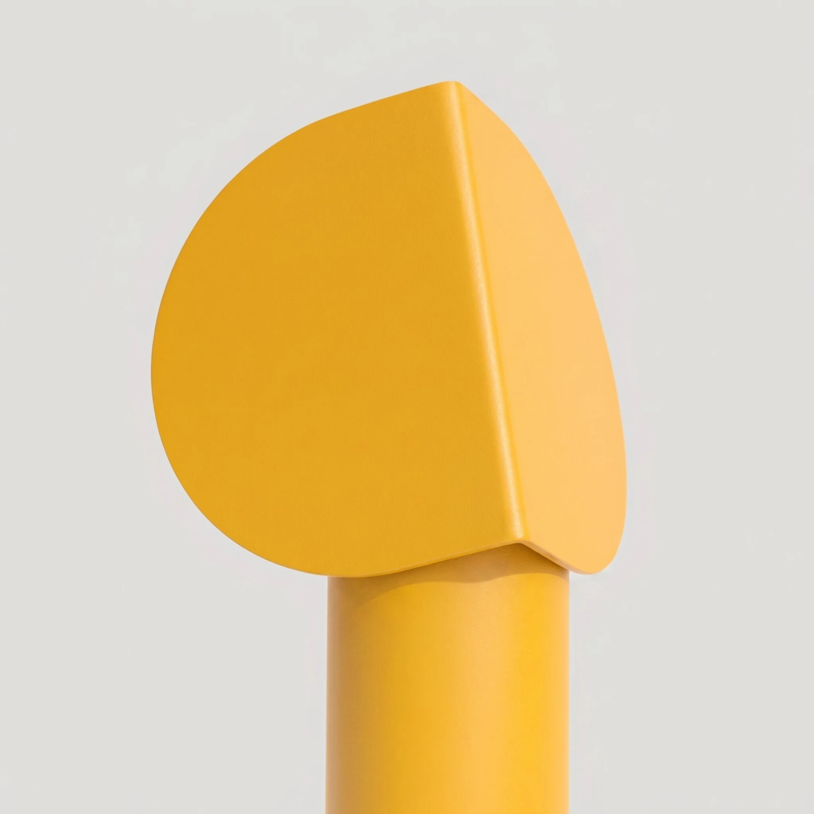 Table lamp 6.3W – cylindrical, yellow, warm LED