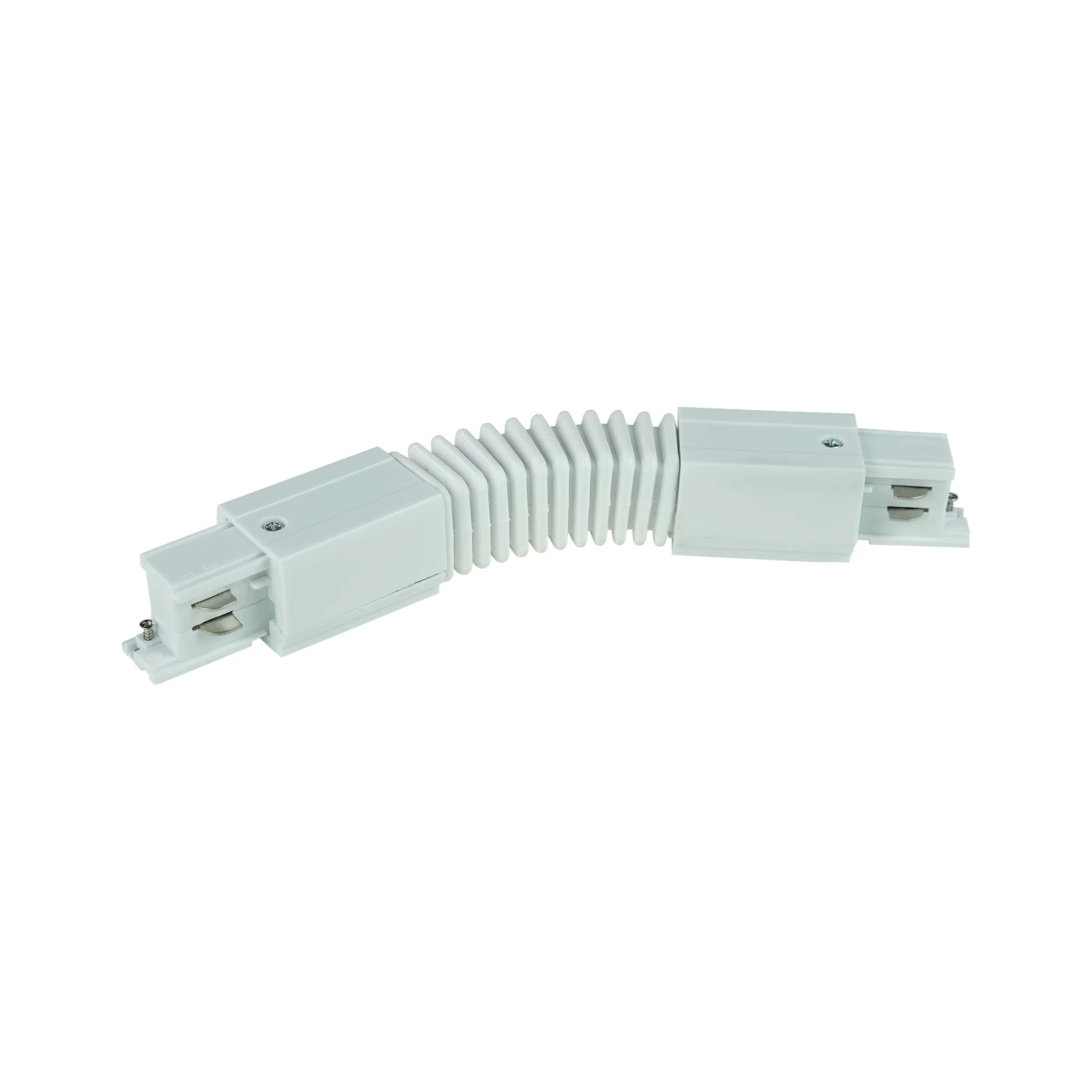 Three-circuit track flexible connector 24.5 cm – white, IP20