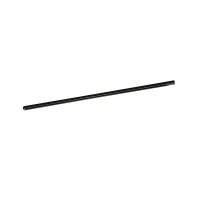 Three-circuit track rail 2 m – linear, black, movable light points
