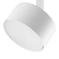 GX53 track spotlight – round, white, adjustable angle - Image 3
