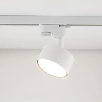 GX53 track spotlight – round, white, adjustable angle - Image 4