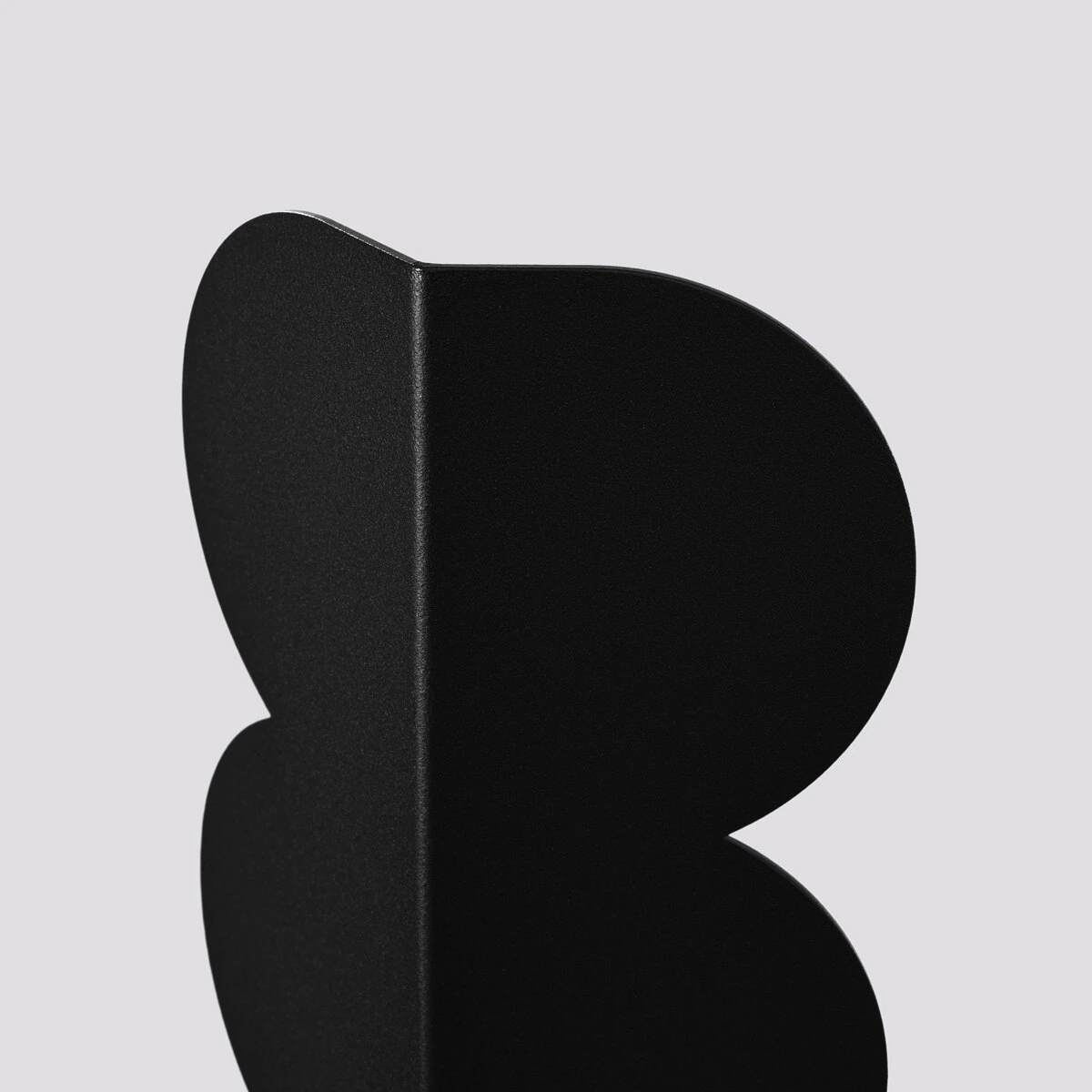 Wall lamp 2x8W – rounded silhouette, black, G9