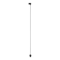 TRACER E27 perkeliamas bėginis pakabinamas šviestuvas, juodas, 150 cm - Nuotrauka 1