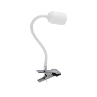 Clip-on GU10 light – cylindrical, white, adjustable angle - Image 4