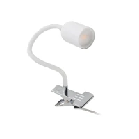 Clip-on GU10 light – cylindrical, white, adjustable angle - Image 5