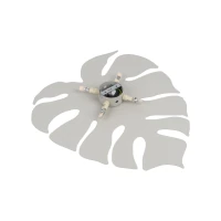 Wall light 4xG9 – monstera leaf shape, beige finish - Image 10