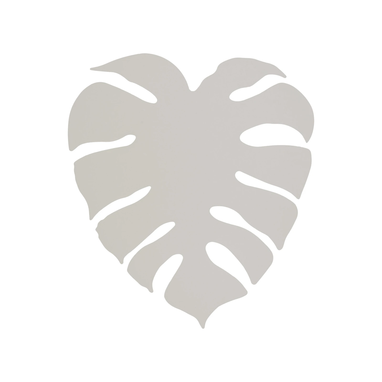 Wall light 4xG9 – monstera leaf shape, beige finish