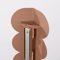 Wall lamp 33.6 cm – biscuit silhouette, mocha, soft halo light - Image 8