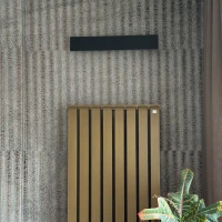 Wall light 2xG9 – rectangular black body, dual wall glow - Image 4