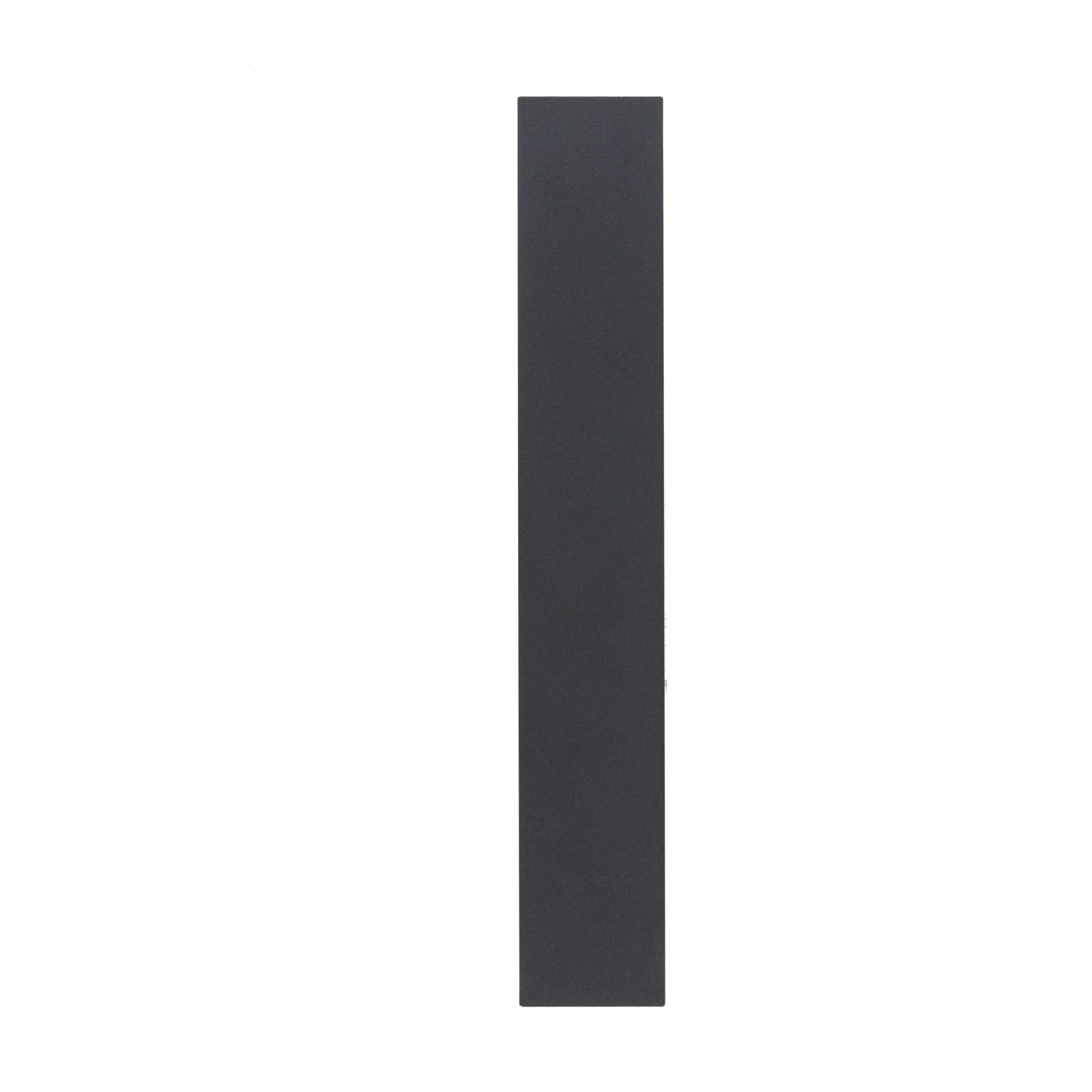 Wall light 2xG9 – rectangular black body, dual wall glow