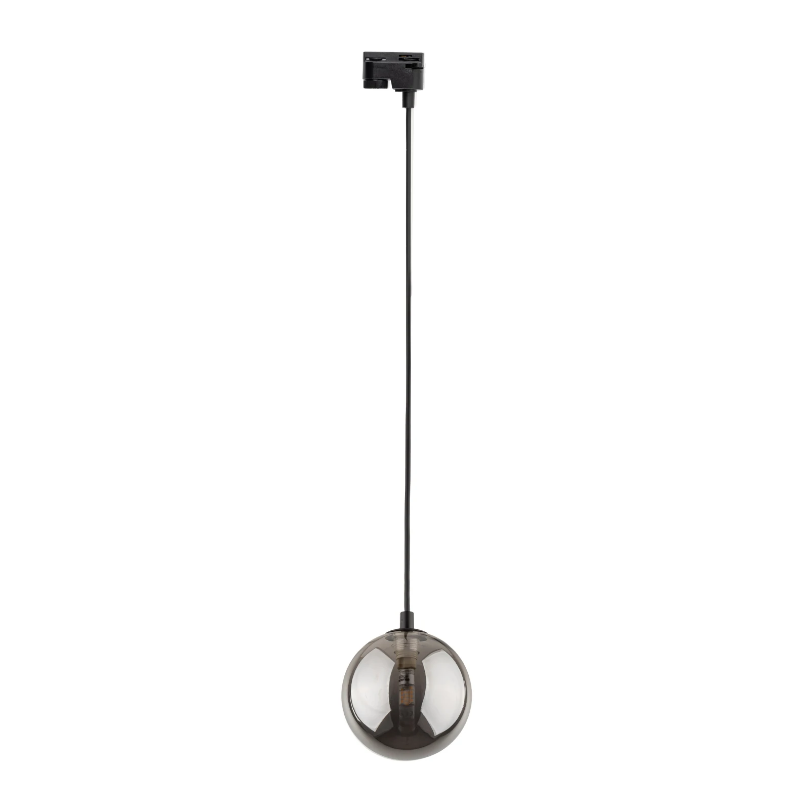 TRACER G9 track pendant – black, graphite glass shade