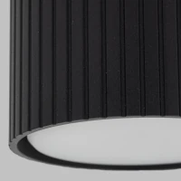 GX53 ceiling downlight 8 W – round, black, warm white - Image 3