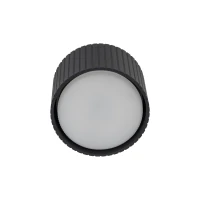 GX53 ceiling downlight 8 W – round, black, warm white - Image 6