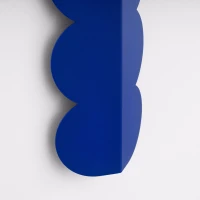 Wall lamp 2x8W – wavy body, ultramarine, G9 - Image 7