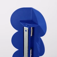 Wall lamp 2x8W – wavy body, ultramarine, G9 - Image 9