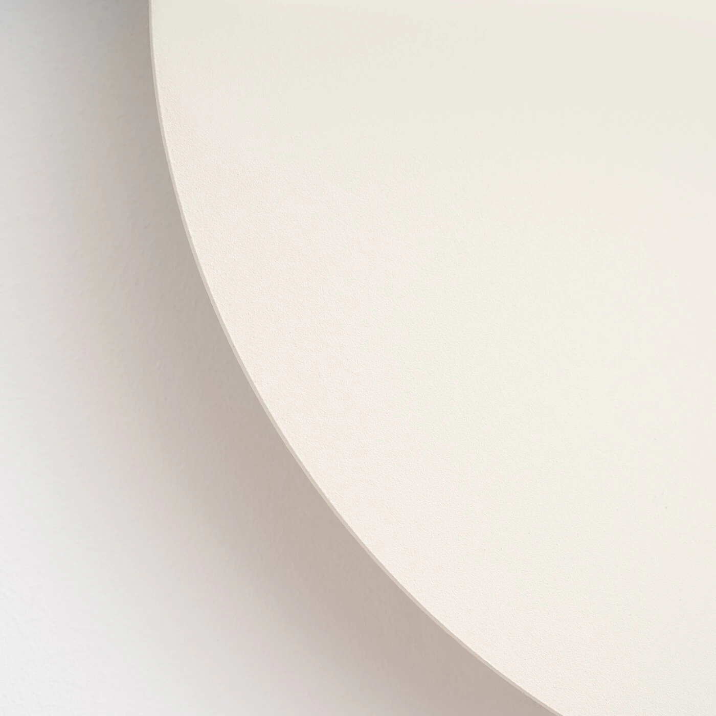 Wall lamp 30 cm – round, beige, warm LED halo