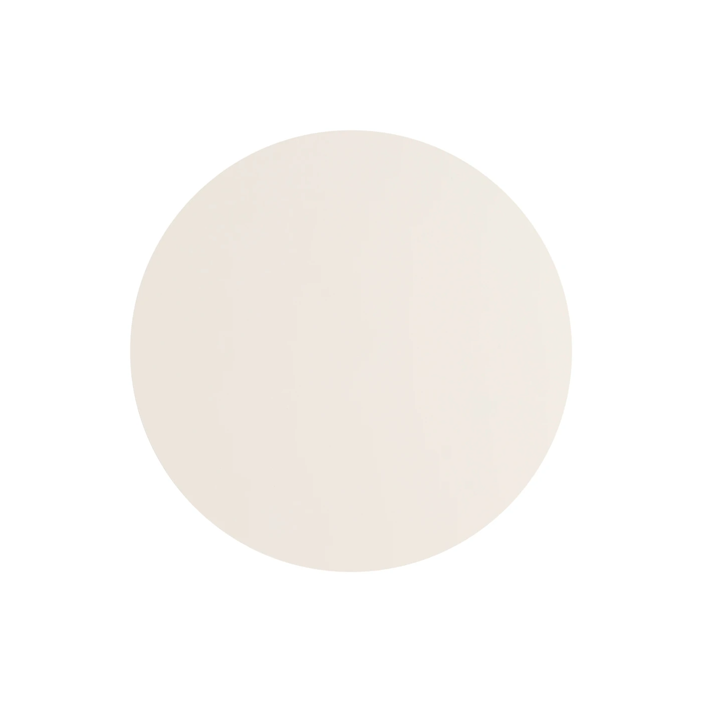 Wall lamp 30 cm – round, beige, warm LED halo