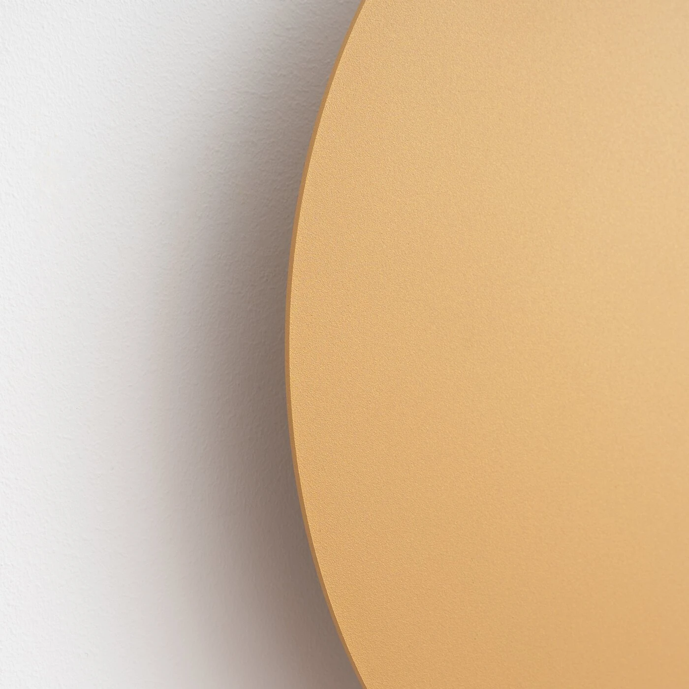 Wall lamp 30 cm / 20W – round, gold, LED halo light