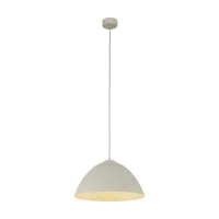 FARO pendant light – beige, single E27 shade - Image 5