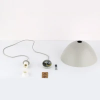 FARO pendant light – beige, single E27 shade - Image 9
