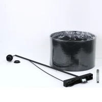 Wall light 15 W – black, E27, with switch - Image 7