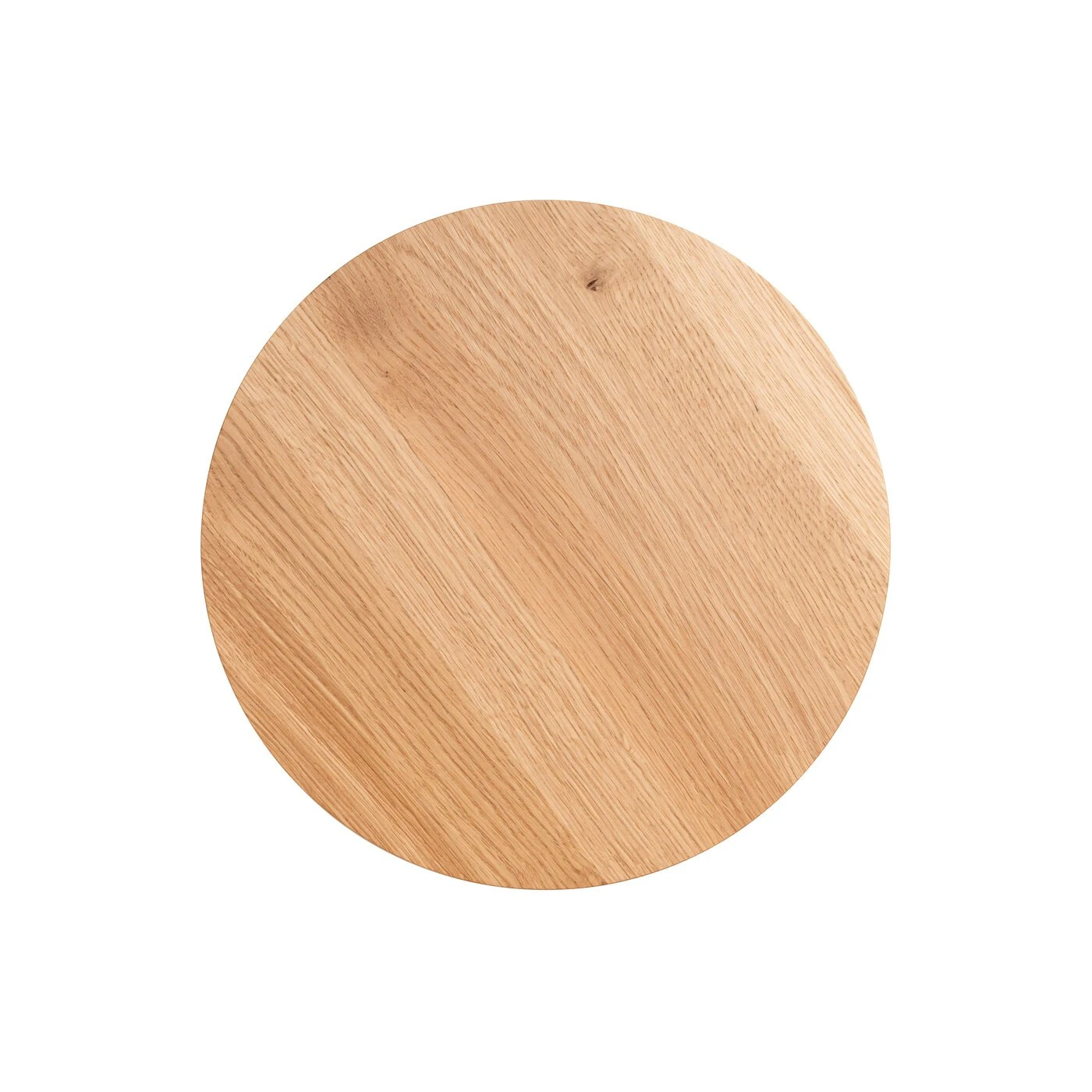 Wall lamp 30 cm / 20W – round, oak, warm LED glow