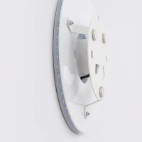 Wall lamp 30 cm / 20W – round, oak, warm LED glow - Image 9