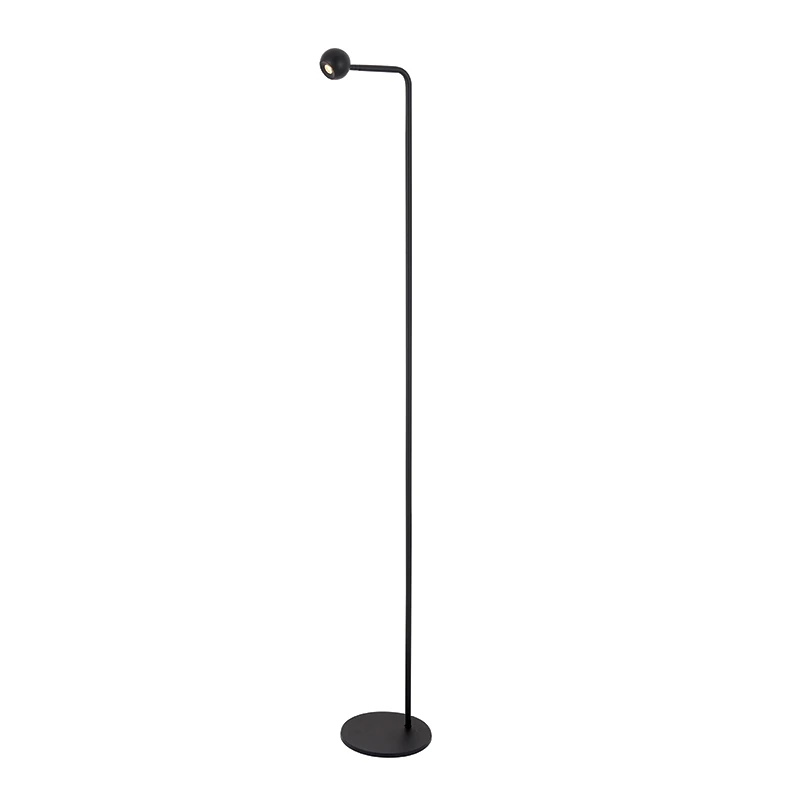 Floor Lamp – Sandy Black, minimalist