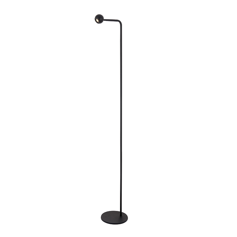 LED pastatomas šviestuvas 5W – kryptinis, juodas - Nuotrauka 3