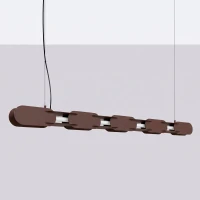 Pakabinamas LED šviestuvas 158 cm – linijinis, smėlio, DALI valdymas - Nuotrauka 3