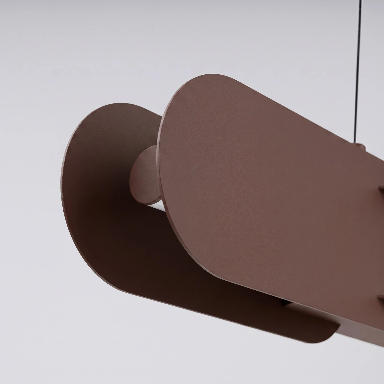 Pakabinamas LED šviestuvas 158 cm – linijinis, smėlio, DALI valdymas