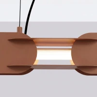 Pendant lamp 158 cm – linear, mocca, CRI98 - Image 4