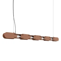 Pendant lamp 158 cm – linear, mocca, CRI98 - Image 2