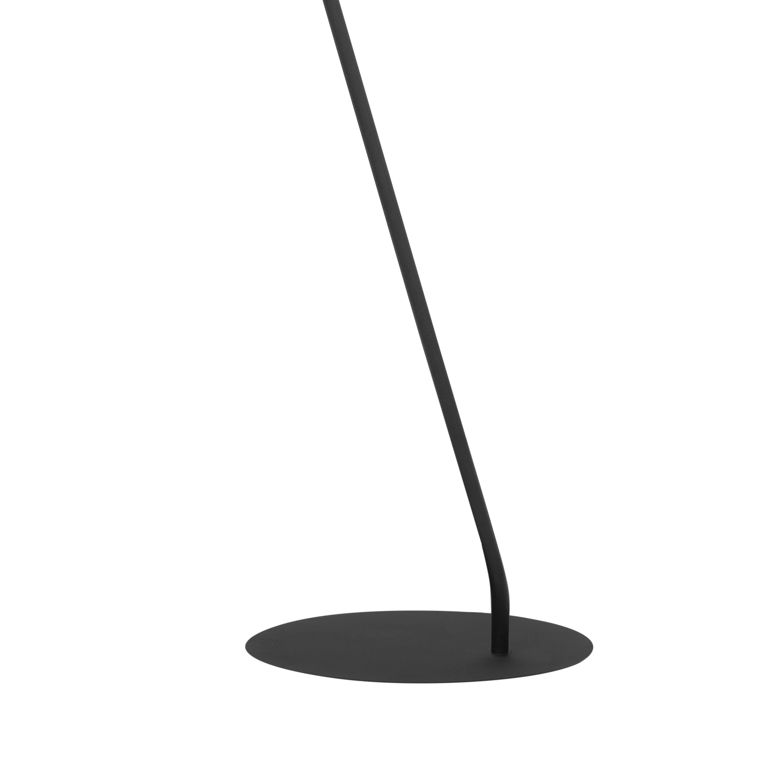 SOHO floor lamp – black shade, adjustable angle