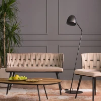 SOHO floor lamp – black shade, adjustable angle - Image 1