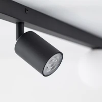 VOX ceiling light 3-light, linear, black and white, adjustable - Image 3