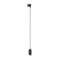 Pakabinamas bėginis šviestuvas GU10, juodas, 160 cm