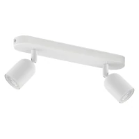 Ceiling light 2xGU10 – white, adjustable beam direction - Image 1