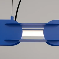 Pendant lamp 158 cm – linear, ultramarine, LED 4000K - Image 4