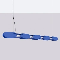 Pendant lamp 158 cm – linear, ultramarine, LED 4000K - Image 3