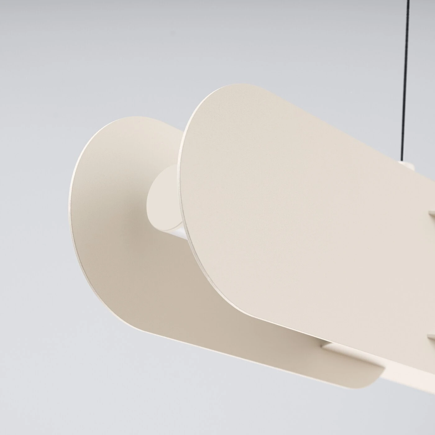 Pakabinamas LED šviestuvas 91 cm – linijinis, smėlio, DALI