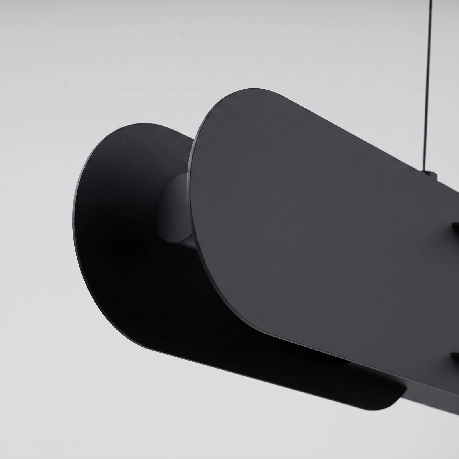 Pendant lamp 91 cm – linear, black, CRI98