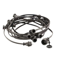 String light MODO 12xE27 – black, IP65, indoor and outdoor use - Image 2