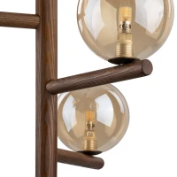 ESTERA WOOD pakabinamas šviestuvas 3xG9, rudas - Nuotrauka 4
