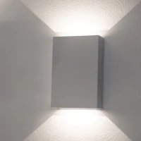 Rectangular White LED Wall Light 4W, Up/Down - Image 1