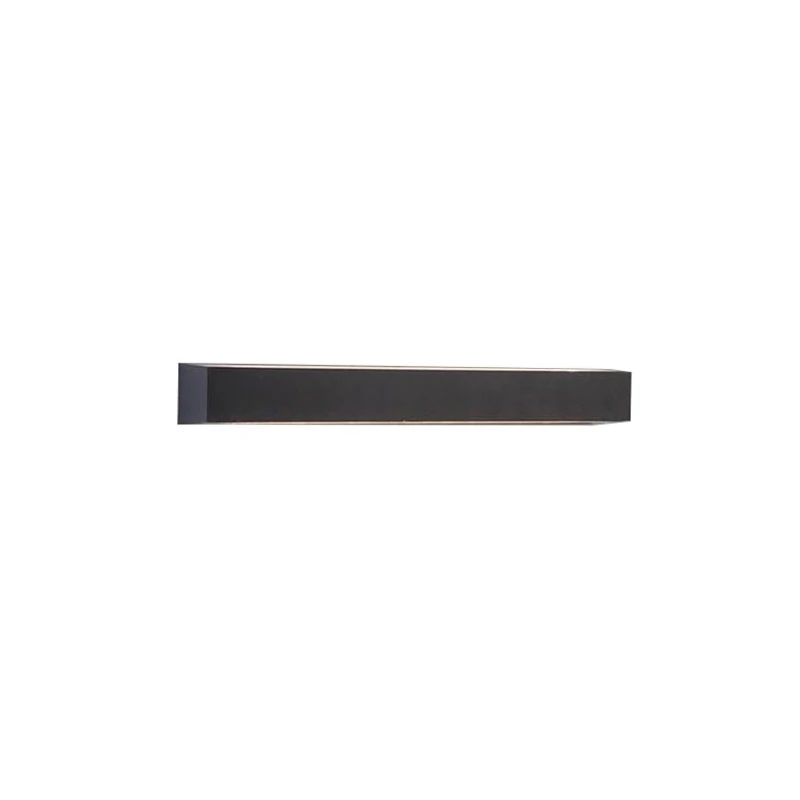 Rectangular Grey LED Wall Light 30W, Minimalist Design