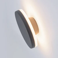 Outdoor LED Wall Light | Round, Grey, 12W - Image 3
