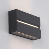 LED Outdoor Wall Light IP54 Graphite - Image 3