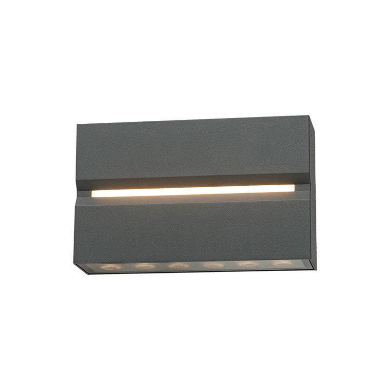 LED Outdoor Wall Light IP54 Graphite