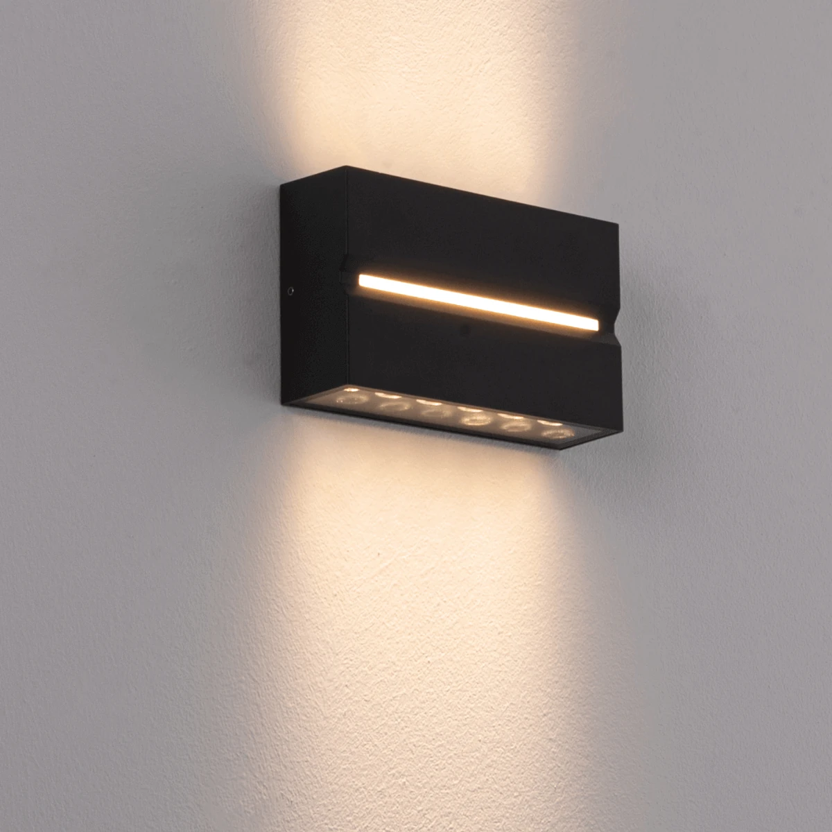 LED Outdoor Wall Light IP54 Graphite